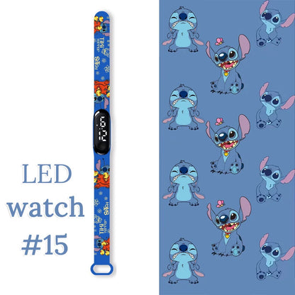 Kids LED Digital Touch Watch – Waterproof Sport Wristband