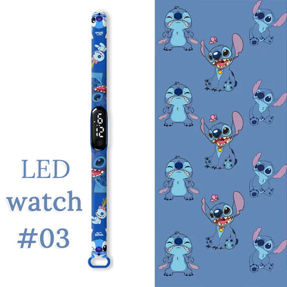 Kids LED Digital Touch Watch – Waterproof Sport Wristband