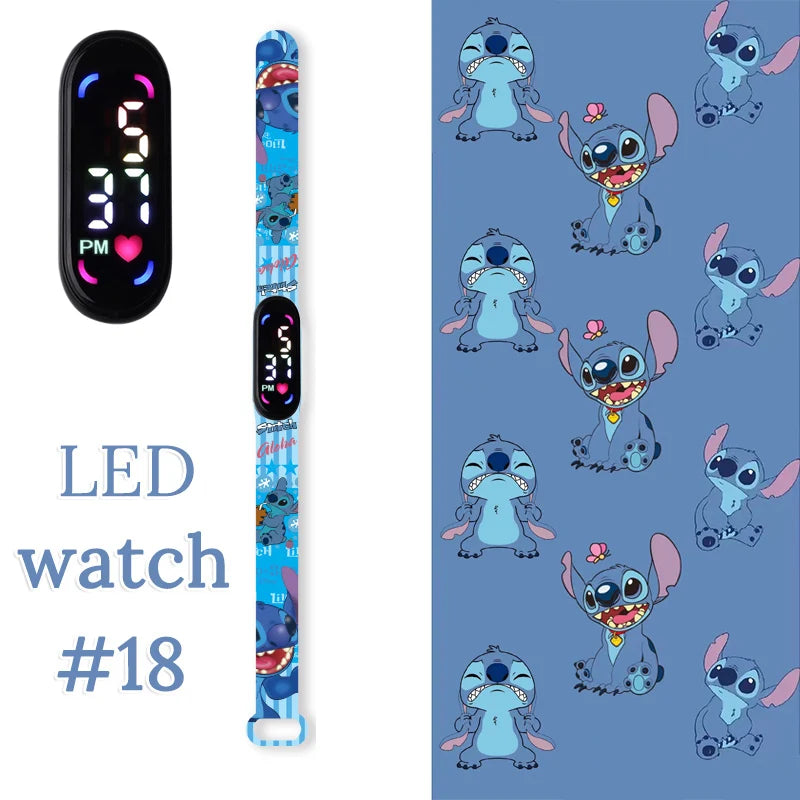 Kids LED Digital Touch Watch – Waterproof Sport Wristband
