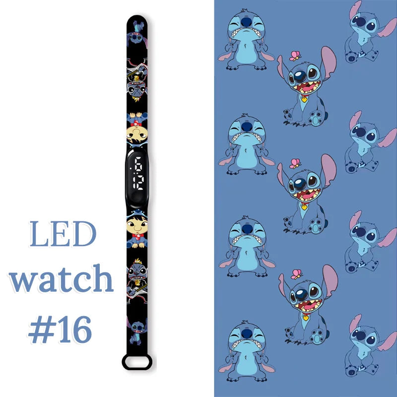 Kids LED Digital Touch Watch – Waterproof Sport Wristband