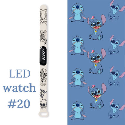 Kids LED Digital Touch Watch – Waterproof Sport Wristband