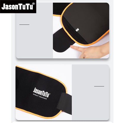 Waist Trimmer Sauna Ab Belt for Women & Men - Waist Trainer Stomach Wrap