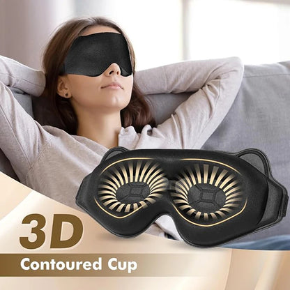 Weighted Sleep Eye Mask for Side Sleepers