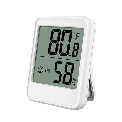 Digital Thermometer & Hygrometer (LCD Display)