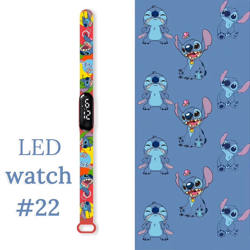Kids LED Digital Touch Watch – Waterproof Sport Wristband