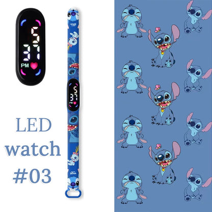 Kids LED Digital Touch Watch – Waterproof Sport Wristband