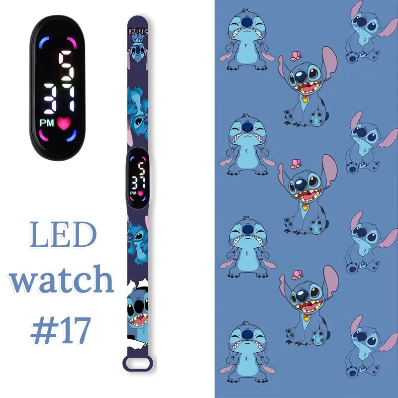 Kids LED Digital Touch Watch – Waterproof Sport Wristband