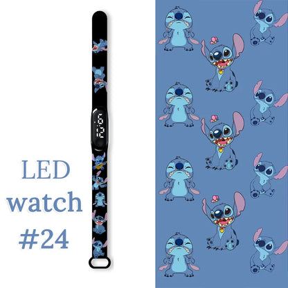 Kids LED Digital Touch Watch – Waterproof Sport Wristband