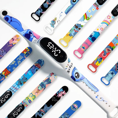 Kids LED Digital Touch Watch – Waterproof Sport Wristband