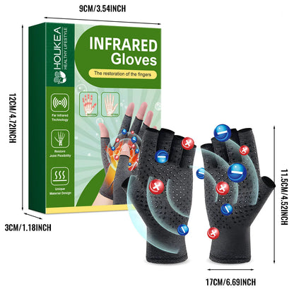 Compression Arthritis Gloves – Half Finger Wrist Support