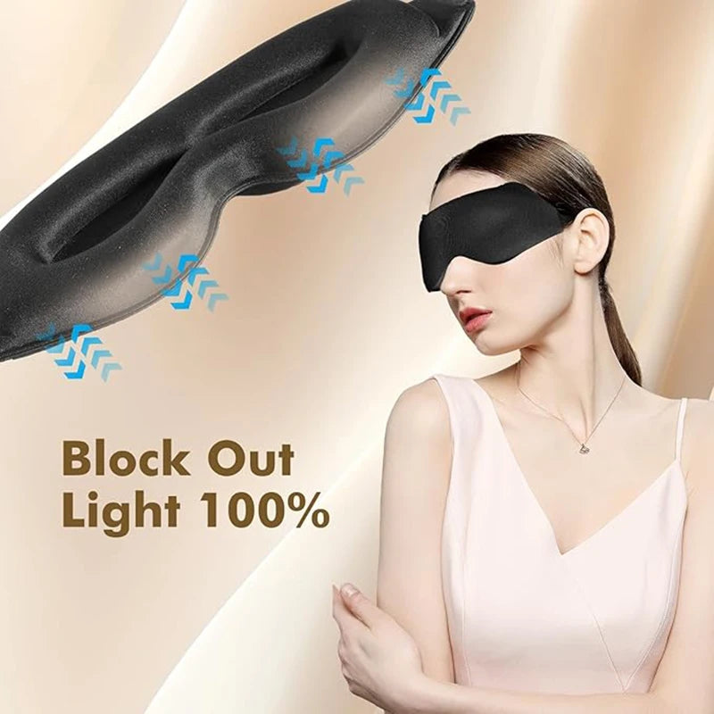 Weighted Sleep Eye Mask for Side Sleepers