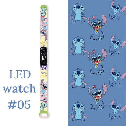 Kids LED Digital Touch Watch – Waterproof Sport Wristband