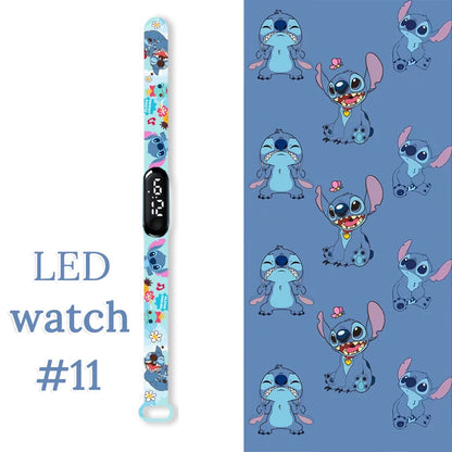 Kids LED Digital Touch Watch – Waterproof Sport Wristband
