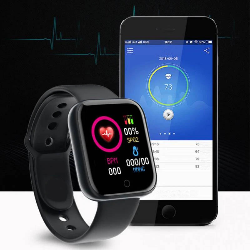 Smart Watch with Music Control & Notifications