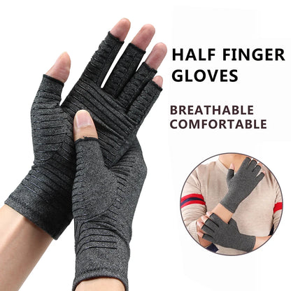 Compression Arthritis Gloves – Open Finger Pain Relief