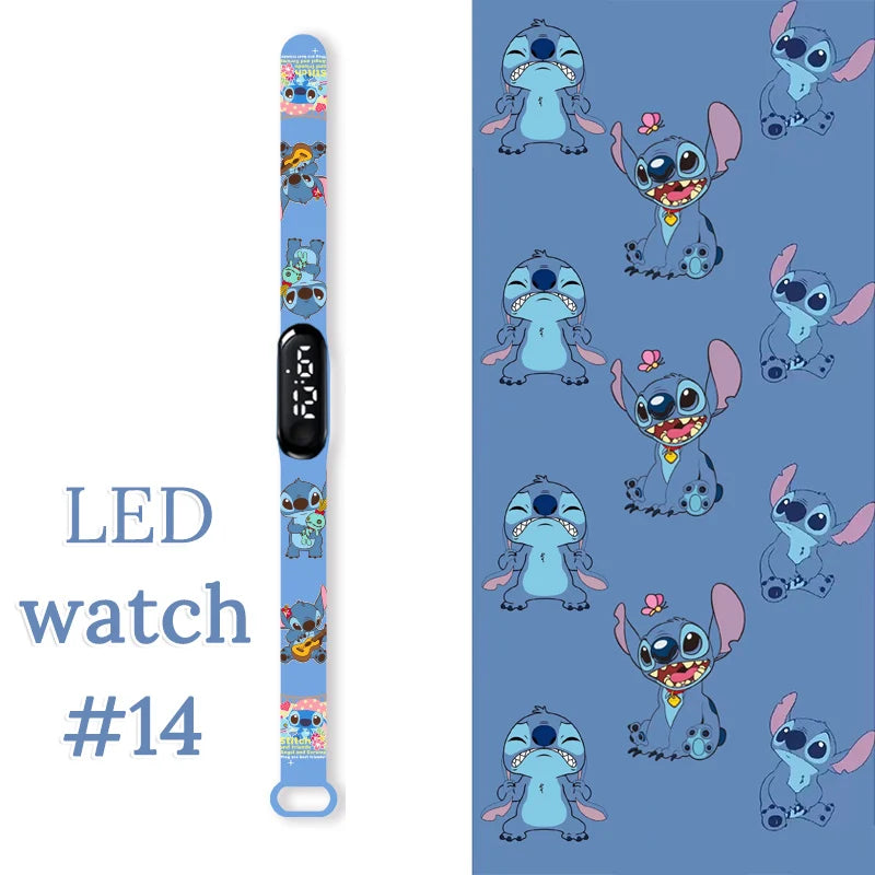 Kids LED Digital Touch Watch – Waterproof Sport Wristband