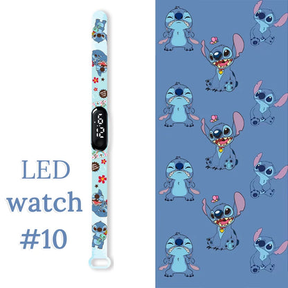 Kids LED Digital Touch Watch – Waterproof Sport Wristband