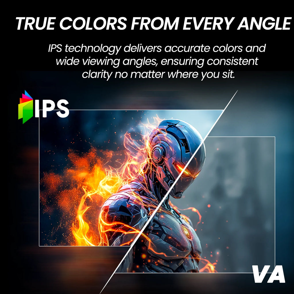 24" 200Hz Gaming Monitor,Ips Panel,Fhd Computer Monitor, Built-In Speakers, 120% Srgb, Freesync, Black