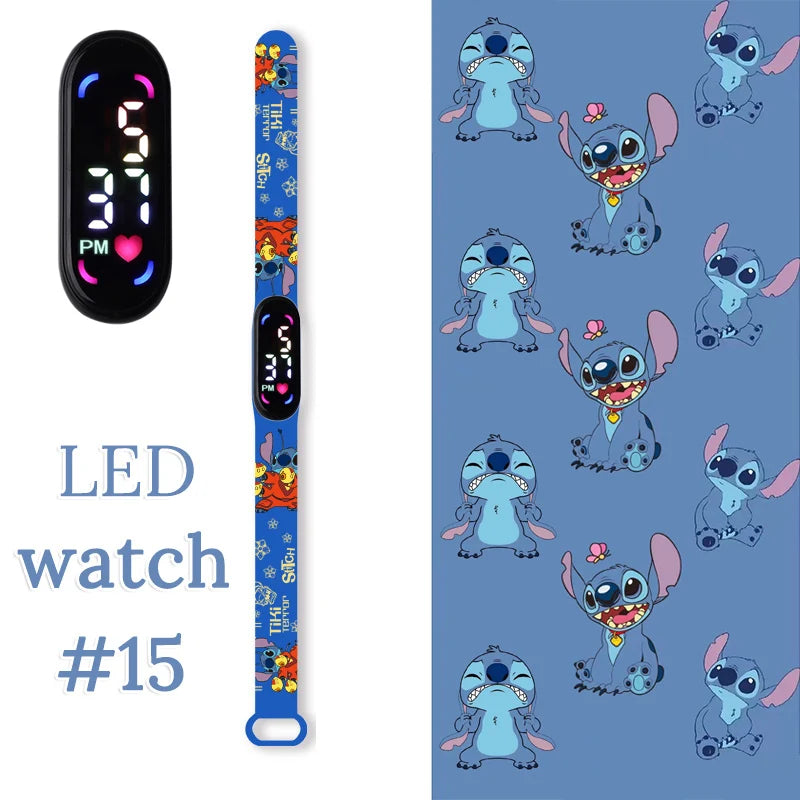 Kids LED Digital Touch Watch – Waterproof Sport Wristband