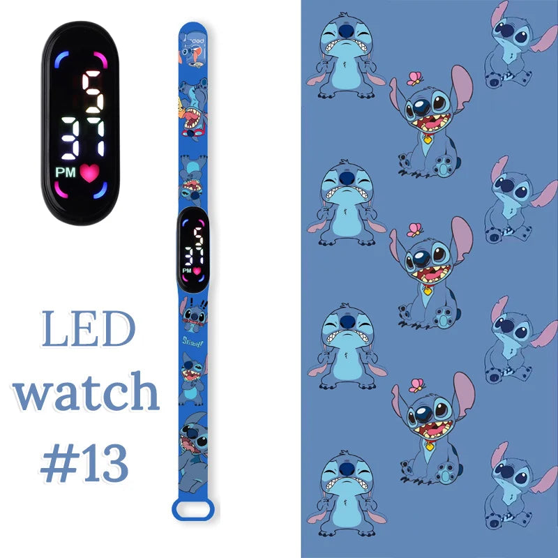 Kids LED Digital Touch Watch – Waterproof Sport Wristband