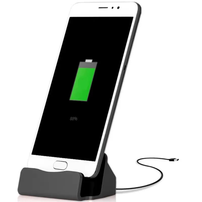 USB-C Desk Dock Charging Stand – iPhone & Samsung