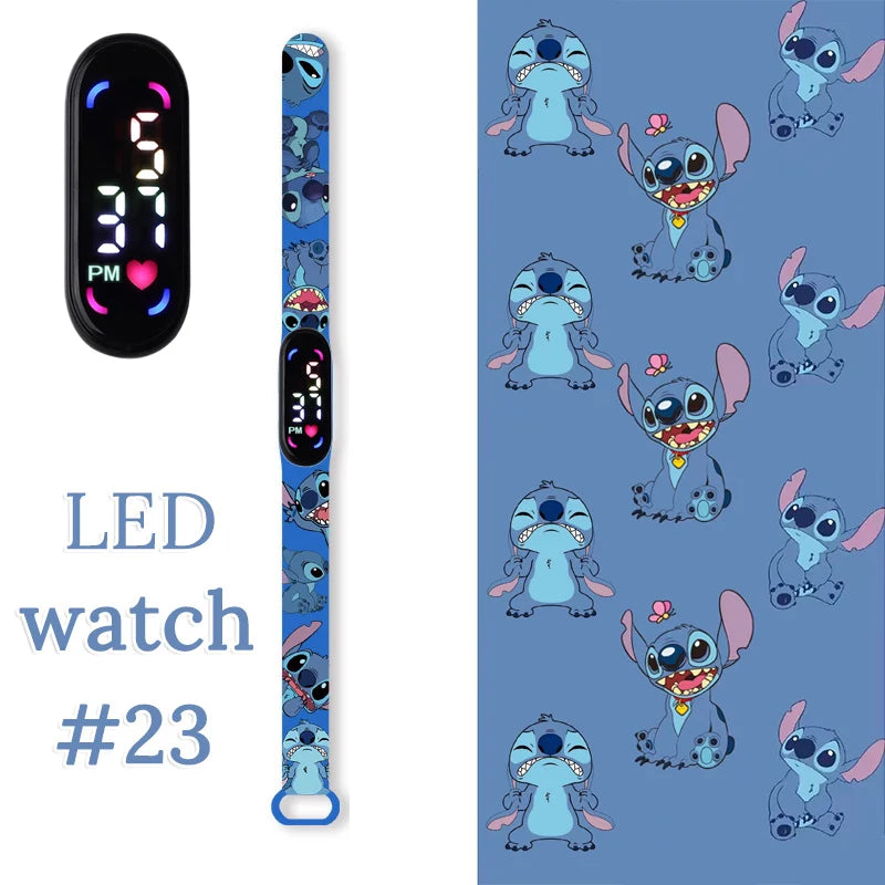 Kids LED Digital Touch Watch – Waterproof Sport Wristband