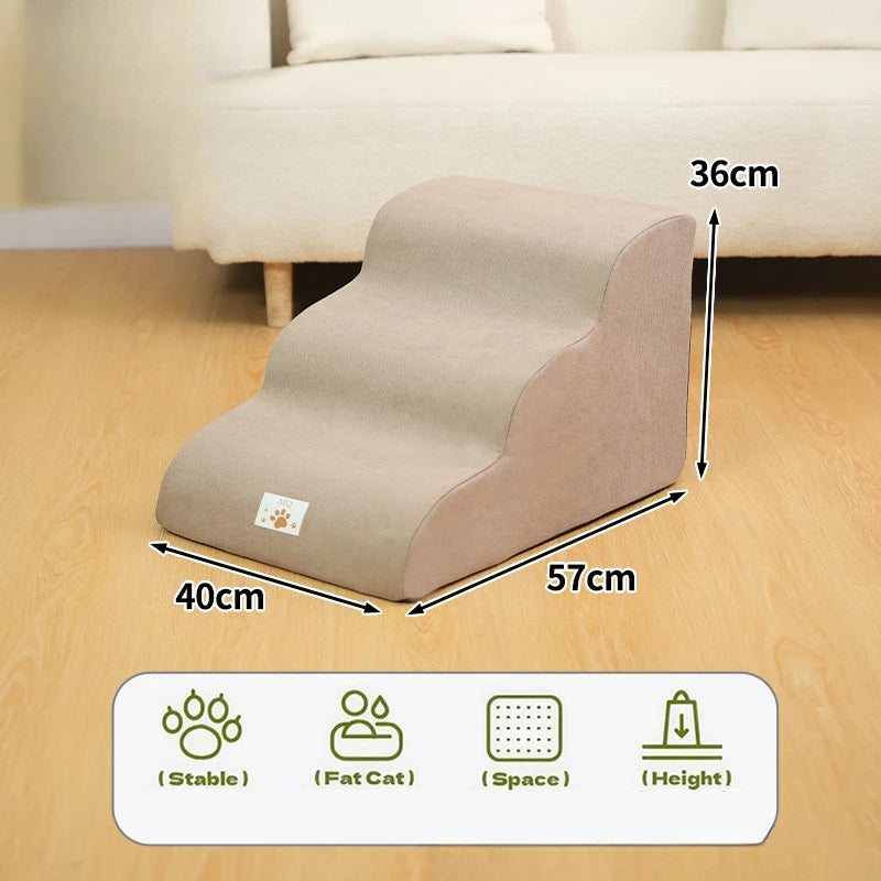 Pet Stair Ramp – 2 or 3 Step (Dogs & Cats)