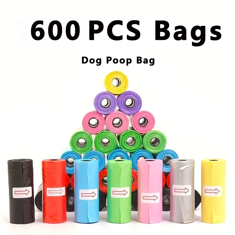 Dog Poop Bags – 600 Pack Leak-Proof Disposable