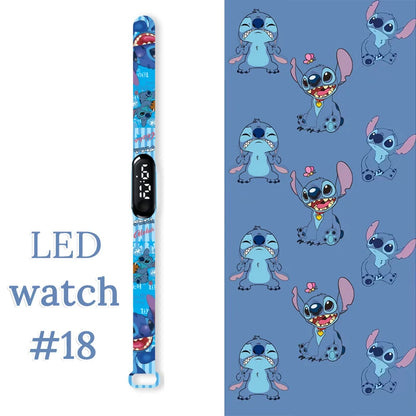 Kids LED Digital Touch Watch – Waterproof Sport Wristband