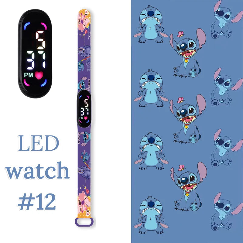 Kids LED Digital Touch Watch – Waterproof Sport Wristband