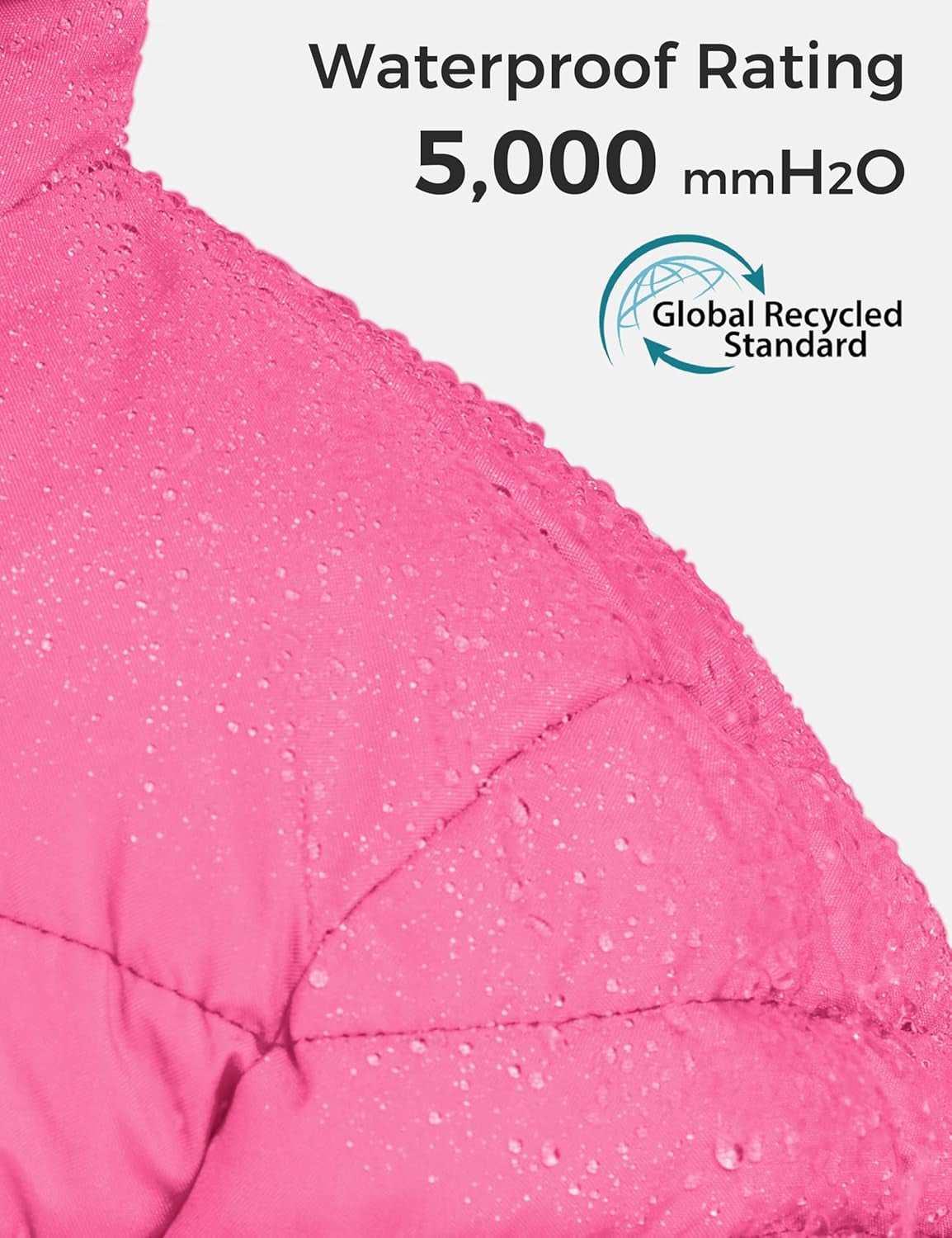 Girls' Long Winter Coat Parka Water Resistant Warm Puffer Jacket