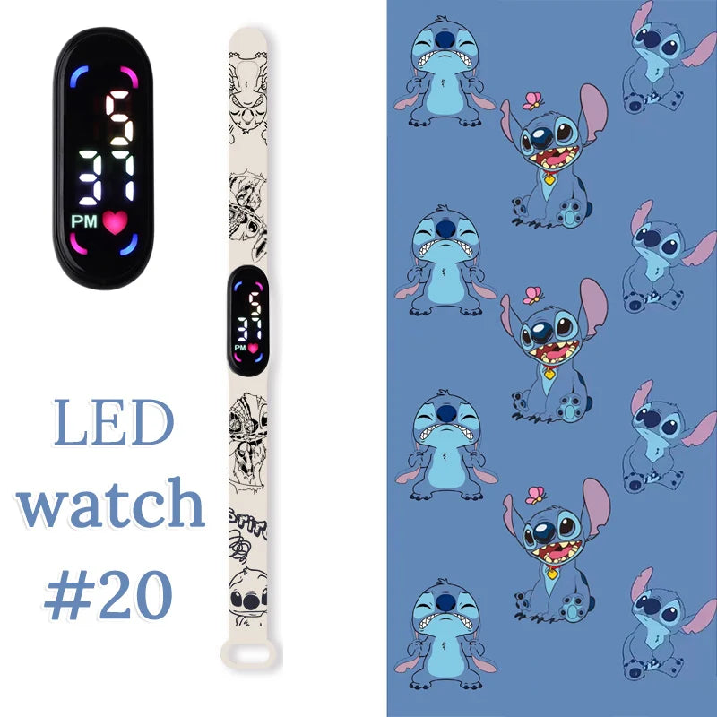 Kids LED Digital Touch Watch – Waterproof Sport Wristband
