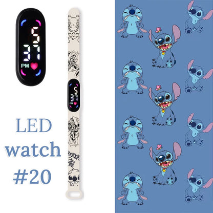 Kids LED Digital Touch Watch – Waterproof Sport Wristband