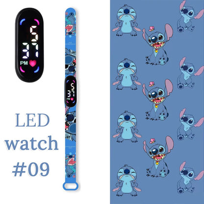 Kids LED Digital Touch Watch – Waterproof Sport Wristband