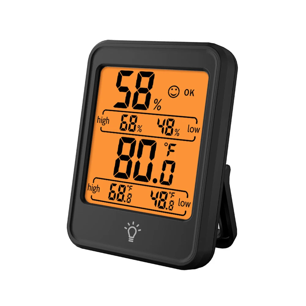 Digital Thermometer & Hygrometer (LCD Display)